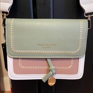 Women's Multi-Color Crossbody Bag